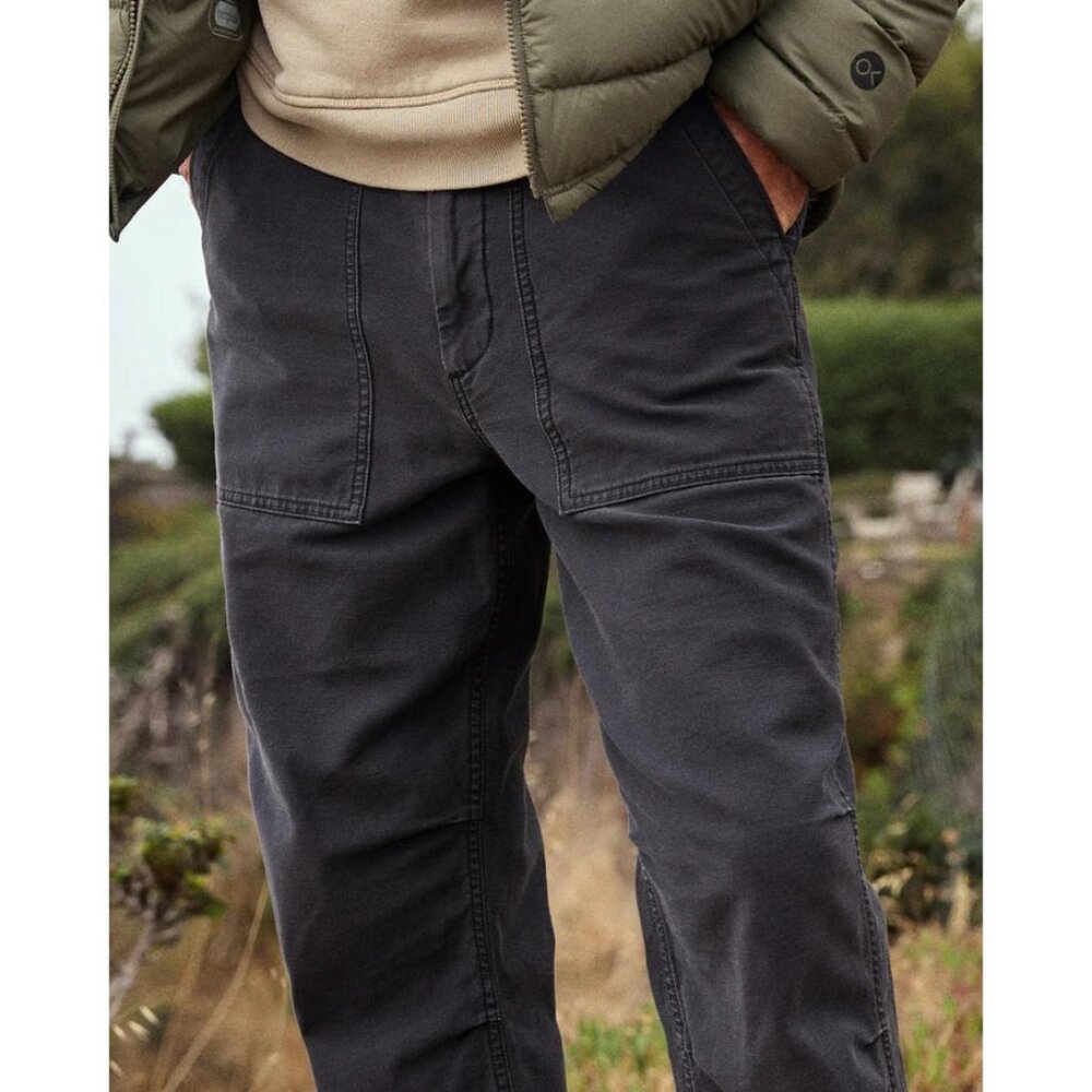 Outerknown Men's Chinos in Charcoal Gray